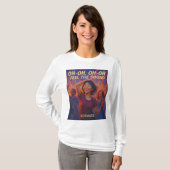 Feel the Sound - Langarmshirt Damen Tシャツ (正面フル)