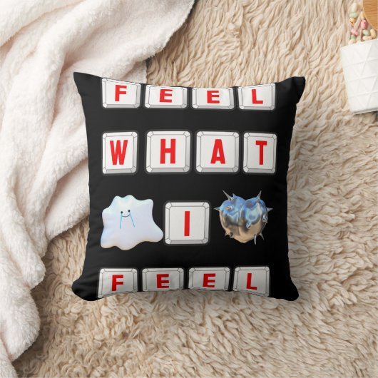 Feel What I Feel クッション (ブランケット)
