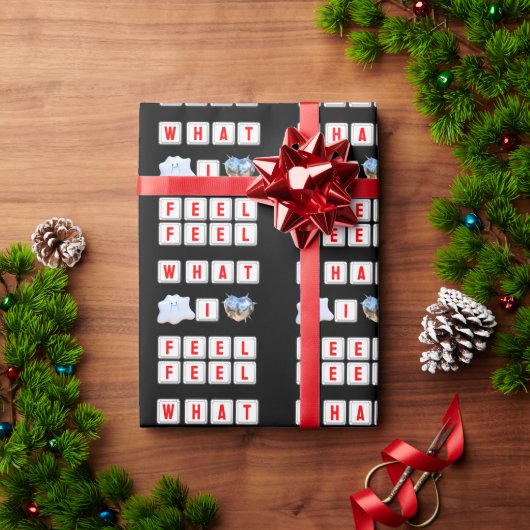 Feel What I Feel ラッピングペーパー (クリスマスギフト)