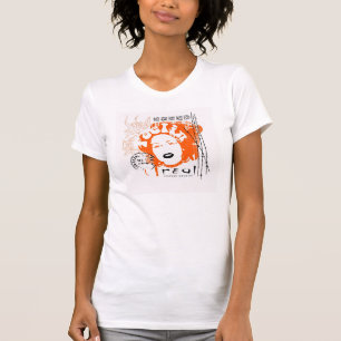 Feelinの実質のヴィンテージの衣類 Tシャツ