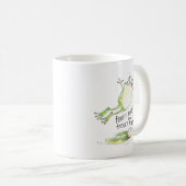 feelinの素晴らしいカエル コーヒーマグカップ (正面右)