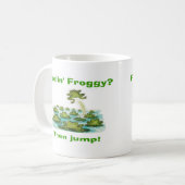 feelinのfroggy コーヒーマグカップ (正面左)