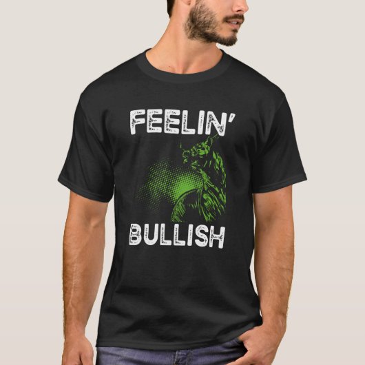 Feelin強気CryptocurrencyブロックチェーントレーダーCr Tシャツ (正面)