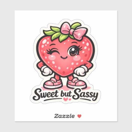 Feelin Fruity - Sweet but Sassy - Foodie Fiends シール (シート)
