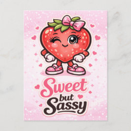 Feelin Fruity - Sweet but Sassy - Foodie Fiends ポストカード