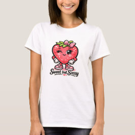 Feelin Fruity - Sweet but Sassy - Foodie Fiends Tシャツ