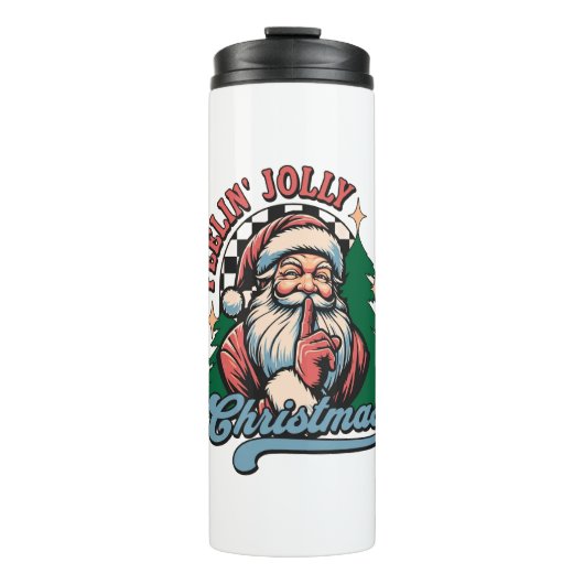 Feelin’ Jolly Christmas Sant タンブラー (正面)