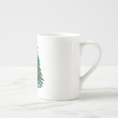 Feelin’ Jolly Christmas Sant ボーンチャイナマグカップ (右)