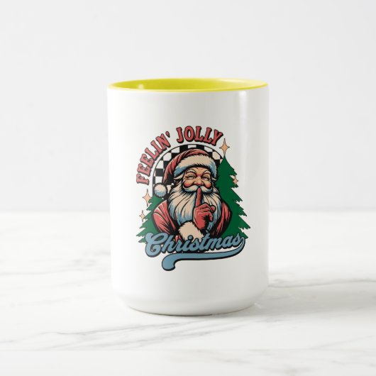 Feelin’ Jolly Christmas Sant マグカップ (中央)