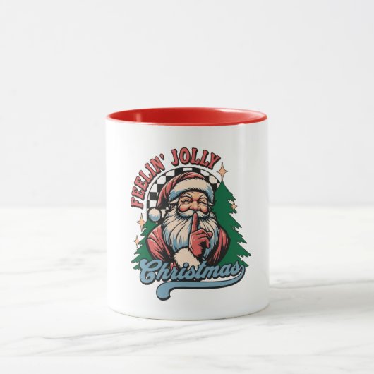 Feelin’ Jolly Christmas Sant マグカップ (中央)