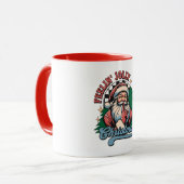 Feelin’ Jolly Christmas Sant マグカップ (正面左)