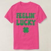 Feelin Lucky Tシャツ (デザイン正面)