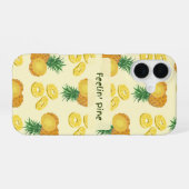 Feelin Pine tropical  iPhone 16ケース (裏面横)