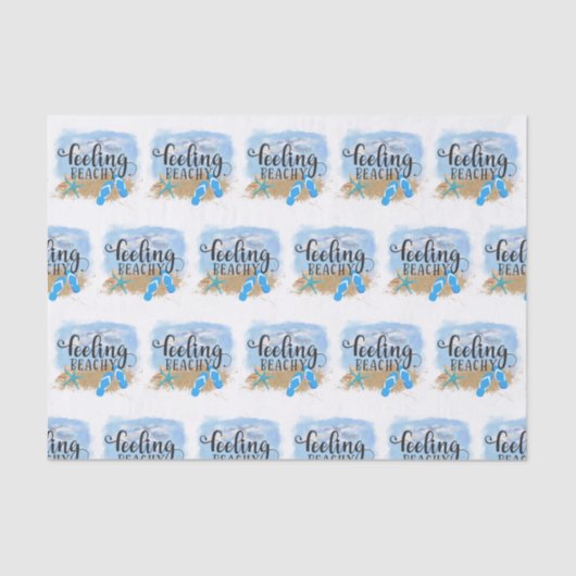 Feeling Beachy 薄葉紙 (正面)