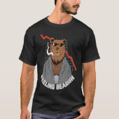 Feeling Bearish Crypto Bitcoin Bear BTC Bullrun co Tシャツ (正面)