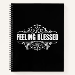 Feeling Blessed Gratitude Journal ノートブック
