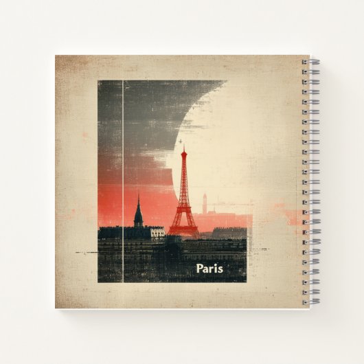 Feeling Blue – Limited Edition (3)Spiral Notebook ノートブック (裏面)