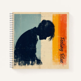 Feeling Blue – Limited Edition (3)Spiral Notebook ノートブック