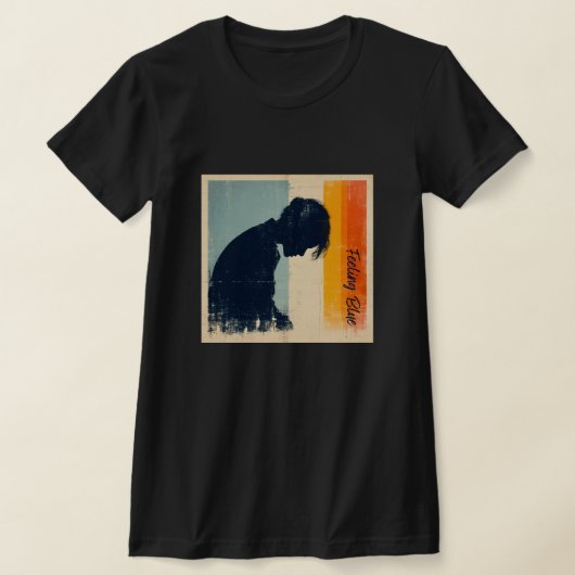 Feeling Blue – Limited Edition (3) Tシャツ (レイダウン)