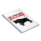 Feeling Bullish Bull Trading Stock Market Trading ノートブック (右側)