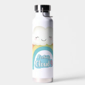 🌈 Feeling Cloud 9 ☁️ ウォーターボトル (左面)