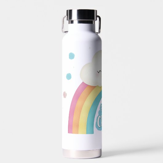 🌈 Feeling Cloud 9 ☁️ ウォーターボトル (正面)