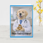 Feeling Crappy Get Well Card  POB-1 カード (黄色い花)
