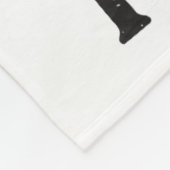 Feeling Feral Raccoon Drink Coffee Funny Trash Pan フリースブランケット (角)