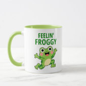 Feeling Froggy マグカップ (左)