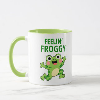 Feeling Froggy マグカップ
