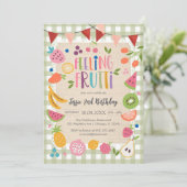 Feeling Fruitti Birthday Invitation 招待状 (スタンド正面)