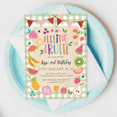 Feeling Fruitti Birthday Invitation 招待状