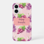 Feeling Grapeful iPhone 16ケース (裏面)