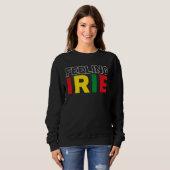 Feeling Irie Rastafari Clothing Jamaica Souvenir R スウェットシャツ (正面フル)