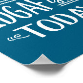 Feeling Kind Of Idgaf-ioday Funny Meme Sarcasm Quo ポスター (角)