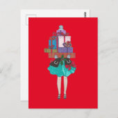 Feeling like Santa Claus ポストカード (正面/裏面)