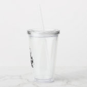 Feeling Magical Witches Spell Book and Skull アクリルタンブラー (左)