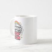 Feeling Nervous Might Have To Op Soon, Funny Sayin コーヒーマグカップ (正面左)