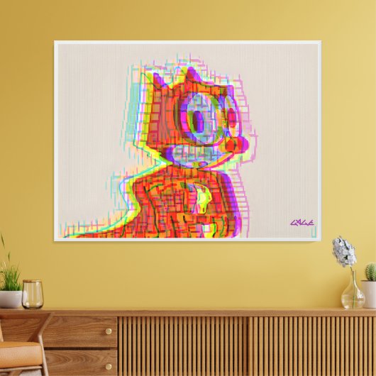 Feeling Phelix キャンバスプリント (インサイチュ (リビング))