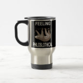 Feeling Philoslothical Funny Sloth For Men Women  トラベルマグ (左)