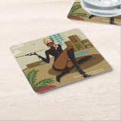 Feeling' the Spirit スクエアペーパーコースター (アングル)