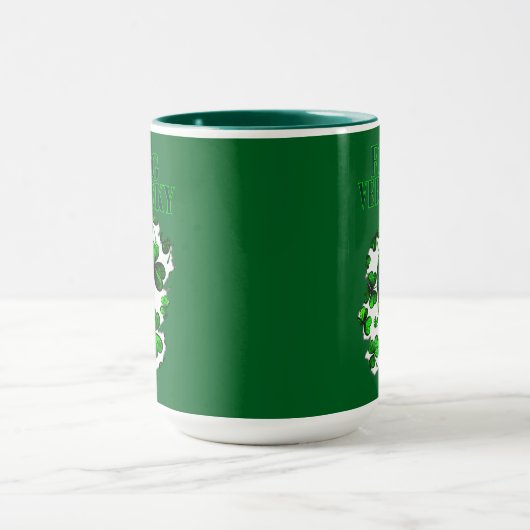 Feeling Very Lucky St Patrick’s Day - caneca マグカップ (中央)