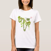 Feeling Vine Today (Pun Graphic) Jungle Mood Tシャツ (正面)