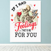 Feelings キャンバスプリント (インサイチュ (ウッドフロア))