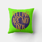 Feelings Are Not Facts | 12 Step Recovery Slogan クッション (裏面)