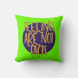 Feelings Are Not Facts | 12 Step Recovery Slogan クッション