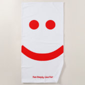 feelings is ビーチタオル (正面)