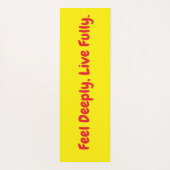 feelings is ヨガマット (裏面)