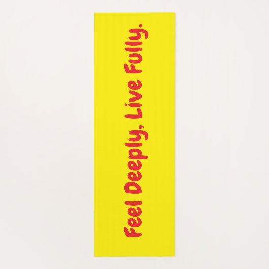 feelings is ヨガマット (裏面)