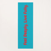 feelings is ヨガマット (裏面)